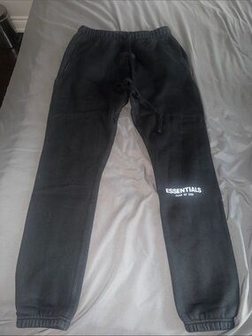 Fear of God Essentials Black Joggers